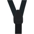 thumbnail image 3 of CTM  Coated Leather Button-End 1 Inch Suspenders (Men), 3 of 4