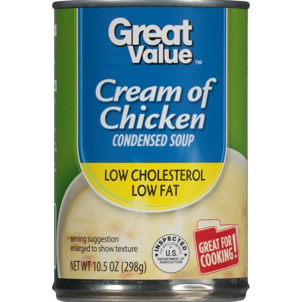 Great Value Cream Of Chicken Condensed Soup, 10.5 oz