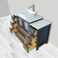 thumbnail image 6 of Vanity Art 54" Single Sink Bathroom Vanity Set with Engineered Marble Top and Free Mirror, 6 of 11