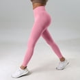 thumbnail image 5 of YOZGXEG Yoga Pants Women Anti Cellulite Leggings Women High Waisted Slim Fit Lightweight Workout Elastic Pants Pink Xs-Xl, 5 of 5