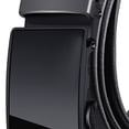 thumbnail image 3 of Cinturón de hombre ANGGREK Hebilla Automática Fácil de Usar Resistencia al Desgaste Patrón de Lichi Cinturón de Vestir Masculino para Citas de Trabajo, 3 of 5
