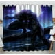 thumbnail image 1 of ABPHQTO Angry Werewolf Night Forest Grommet Blackout Cortina Cortinas para oscurecer la habitación 130x210 cm (Dos piezas), 1 of 1