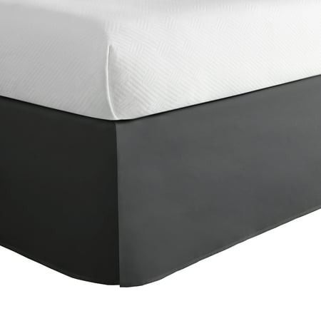 Better Home & Gardens Tailored Bed Skirts, Gray, Twin