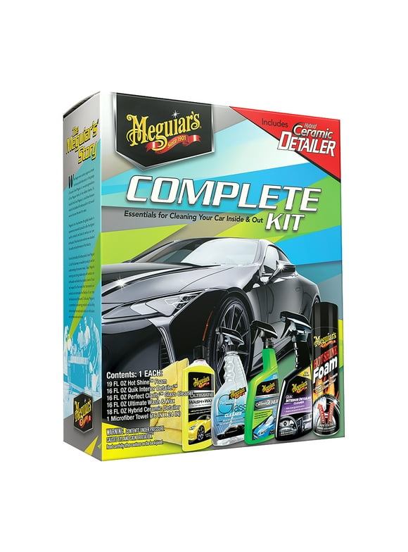 Meguiar's Complete Car Care Kit, G55208