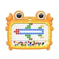 thumbnail image 1 of Dots Board, Color Cognition  Doodle Board Light Portable 116 Beads Safe Plastic With Pen For Home, 1 of 8