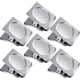 thumbnail image 1 of Clips magnéticos, paquete de 16 clips metálicos magnéticos resistentes para colgar, clips magnéticos fuertes para pizarra blanca, 1 of 5