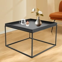 Modern Square Coffee Table Elegant End/side Table Display Stand For Home Office