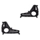 thumbnail image 1 of Par de Rejillas De Defensa I10 2018 A 2020 Hyundai Del C/Hoyo P/Faro C/Mold Crom Tong Yang ., 1 of 4
