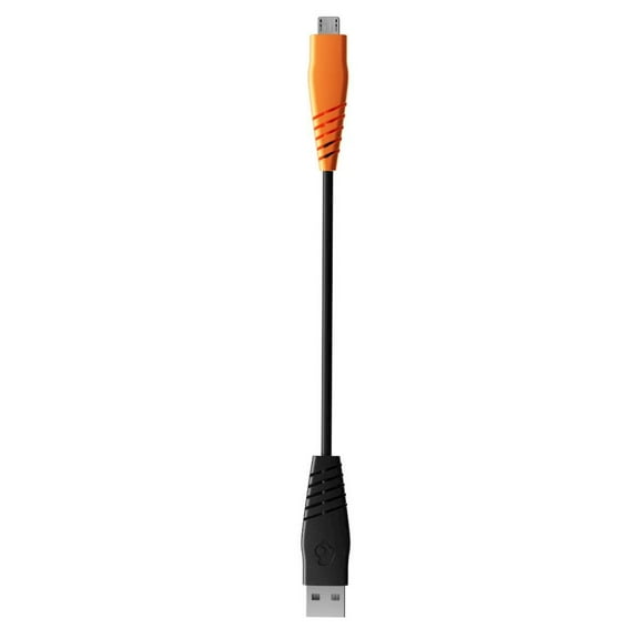 Skullcandy Line USB-A to Micro-USB 4ft Charging Cable - True Black/Orange