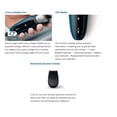 thumbnail image 3 of Philips AquaTouch Rasoir avec Tondeuse de Précision, S5420, 3 of 7