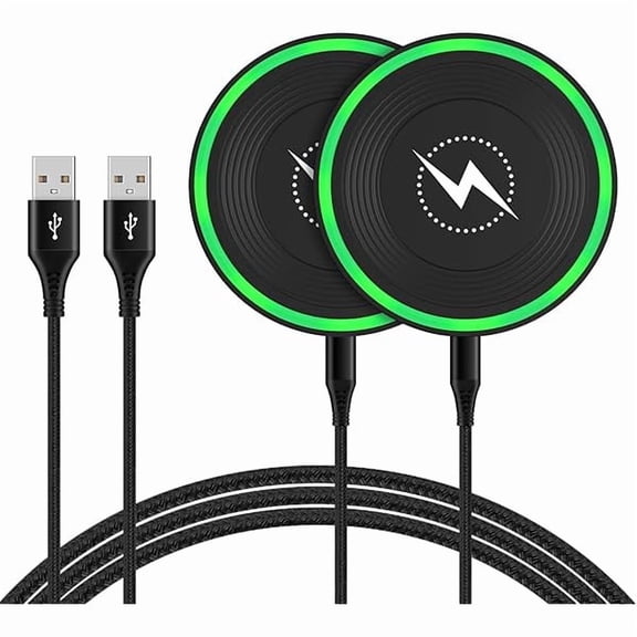 xixishop Wireless Charger Fast Charging Pad 15W Fast Wireless Charger Station Android Charger