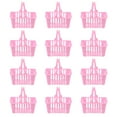 thumbnail image 1 of CIMAXIC Mini Candy Baskets 12pcs Mini Shopping Baskets Playing House Baskets Kids Small Candy Baskets,2.56"X1.77"X1.38", 1 of 5