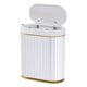 thumbnail image 1 of Billuyoard Modern Trash Can Press Lid High Toilet Basket Foot Kitchen Office Waste Suministros de limpieza para el hogar conjunto C, 1 of 1