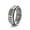 Antique Silver, variant on Stainless Steel Rotatable Ring for Men Electroplated Silver Gold Black Varied Sizes 6 7 8 9 10 11 12 13 Online