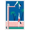 thumbnail image 2 of Diving Framed Painting Print, 2 of 6