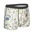 thumbnail image 3 of Balery Colorful Mushrooms and Plants Men's Boxer Briefs, Soft and Breathable Cotton Underwear with nylon Waistband-X-Large, 3 of 9