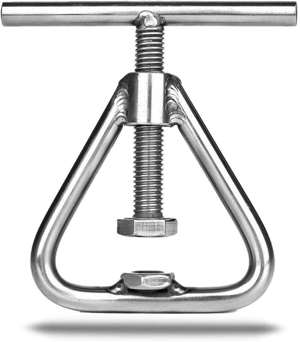 NOGIS Nut Cracker Black Walnut Cracker Stainless Steel Pecan Cracker