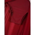 thumbnail image 6 of Rswnyirn Girls Kids Lyrical Dance Costume Modern Contemporary Ballet Latin Dancewear Sleeveless Chiffon Dress Burgundy 6, 6 of 7