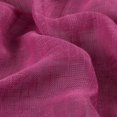 thumbnail image 2 of Set of 2 Piece Linen Textured Semi-Sheer Rod Pocket Window Curtain Panels (84" Long, Hot Pink), 2 of 4