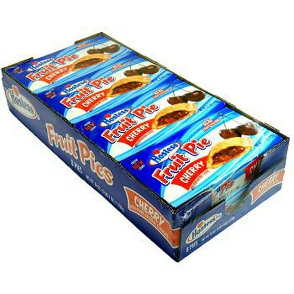 Hostess Cherry Fruit Pies 4.5 oz (Pack of 8)