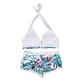 thumbnail image 1 of Bañador de playa estampado floral ANGGREK traje de baño de 2 piezas para mujer, 1 of 8