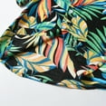 thumbnail image 6 of Miqool Toddler Boys Girls Hawaiian Shirt Kids Tropical 3D Print Short Sleeve Button Down Shirts for 6Months-13 Years Old, 6 of 9