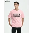 thumbnail image 3 of Whichone Warning Go Blind Adult Humor Awesomeness Graphic Novelty Sarcastic Funny T-Shirt Sizes M-3XL, 3 of 9