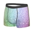thumbnail image 2 of Wukai Beautiful Glitter Print Men’s Underwear Breathable Boxer Briefs,&nbsp;Moisture Wicking & Breathable-XX-Large, 2 of 7