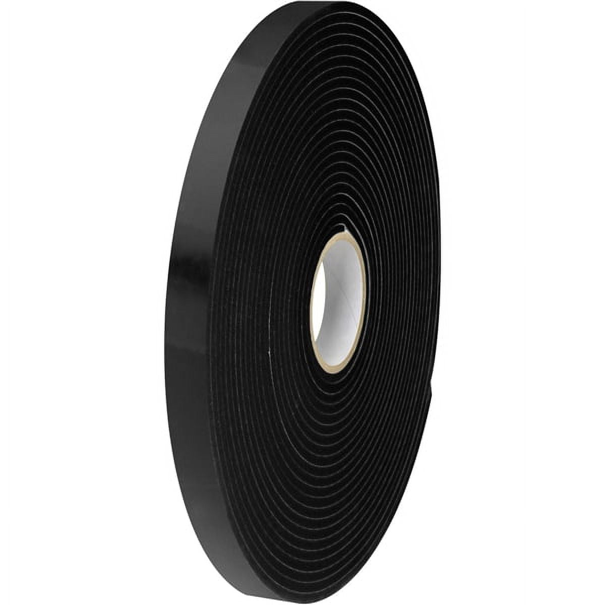 Tape Logic Double Sided Foam Tape 1" x 36 Yard (1/16" Thick Black) (12 Roll/Case)