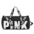 thumbnail image 1 of Bolsa de viaje rosa para mujer, bolsa de lona de entrenamiento de Fitness para viaje, bolsa de equipaje deportiva impermeable de gran capacidad para gimnasio Fivean unisex, 1 of 2