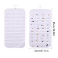 thumbnail image 3 of Birdeem Jewelry Hanging Non-Woven Organizer Holder 80Pockets Curved Print, 3 of 10