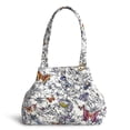 thumbnail image 4 of Bolsa de mano Vera Bradley Premium Cotton Small Hathaway Wing + Bloom, 4 of 8