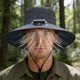 thumbnail image 4 of Summer Fisherman Hat Solar USB Charging -purpose Fan Hat Men's Strong Wind Charging Fan, 4 of 8