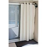 Coolaroo Exterior Designer Curtain 60 by 96-Inch Parchment
