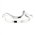 thumbnail image 3 of FB Jewels 14k White Gold Matching Wedding Ring Band Size 7, 3 of 3