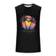 thumbnail image 4 of Camiseta sin mangas de cuello redondo para hombre, informal, a la moda, con estampado, deportiva, de poliéster, 4 of 5