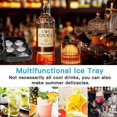 thumbnail image 3 of Silicone Ice Cube Tray, Large Ice Cube with Lid, Set of 2 Easy Release Ice Cubes, Ice Cube, 3 of 4