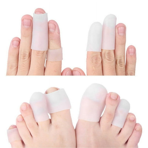 Snorda 6 Toe Protector, Gel Toe Protectors To Provide Relief From Missing Or Ingrown Toenails