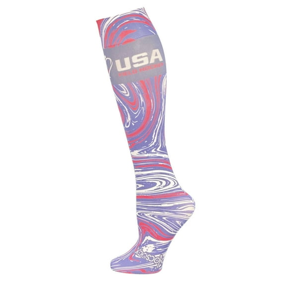 Hocsocx USA Field Hockey Swirls Socks