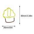 thumbnail image 2 of Teissuly Cute Color Paper Clip-Paperclip Bookmarks 10 Bookmark Folders Teissuly WER202312020536, 2 of 5