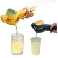 thumbnail image 1 of 2Pcs Citrus Juicer, Manual Lemon Squeezer For Lemon-Lime-Orange Orange Press Manual Removable Lemon Squeezer, Safe and Durable, 1 of 4