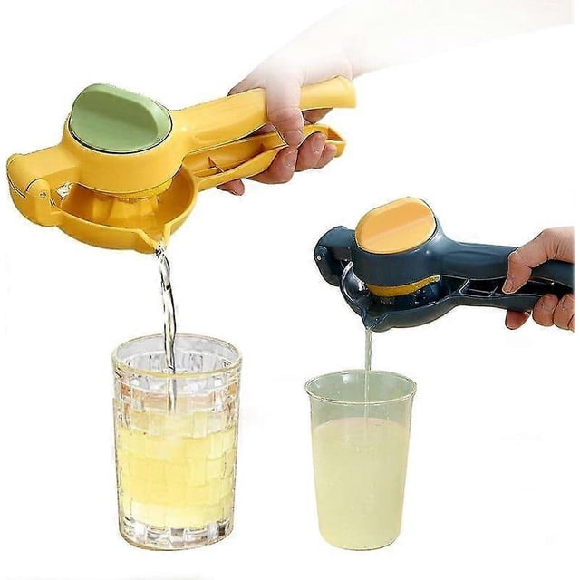 2Pcs Citrus Juicer, Manual Lemon Squeezer For Lemon-Lime-Orange Orange Press Manual Removable Lemon Squeezer, Safe and Durable