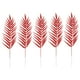 thumbnail image 1 of 5 piezas de brillo de Navidad deja decoración de árbol de hojas artificiales decorativas, 1 of 5