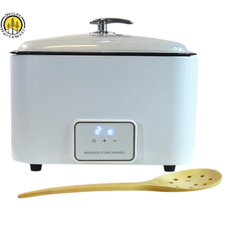 Stone Treatment (DevLon NorthWest Massage Stone Warmer with Digital Design for Hot Stone Basalt Stone Treatment 7.5)