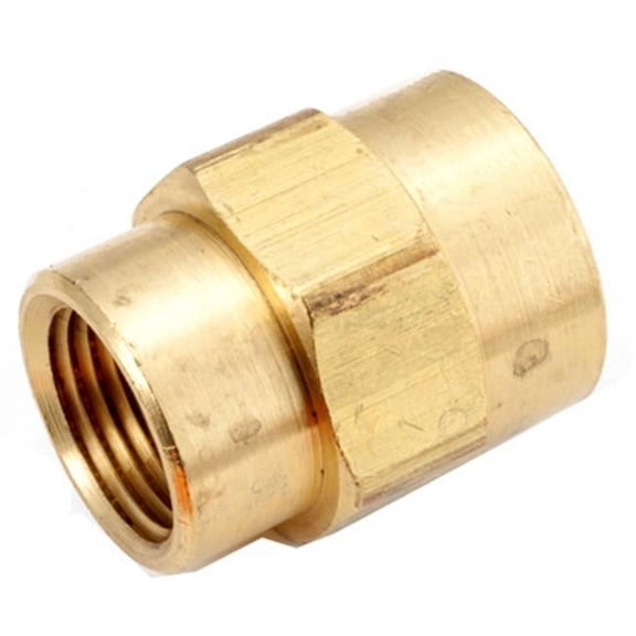 756119-0602 .38 x .13 in. Low Lead Brass Reducing Coupling
