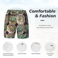 thumbnail image 5 of Lsque Mens Swim Trunks Cactus Garden Pattern - Bathing Suit Compression Liner - Beach Swim Shorts Swimwear - (S-3XL) - Stretch Quick Dry -3X-Large, 5 of 9