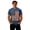 Navy, variant on Men's 4th of July American Flag Tops USA Patriotic Graphic Short Sleeve Crew Neck Casual Tops for Summer Wear