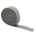 thumbnail image 2 of 10 Meters 20mm Width Elastic Band Heavy Stretch Ribbon Twill Tape Elastic Spool for DIY Sewing Pants, Dressmaking Accessories Gray, 2 of 8