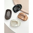 thumbnail image 6 of Fashionable Retro Oval Hair Clip for Women 1/4pcs Ladies Hair Grips Gift Recommendation Hair Accessories, 6 of 10