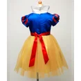 thumbnail image 4 of Vestido de princesa de Disney Blancanieves para niñas pequeñas, vestido de fiesta de encaje para Halloween, ropa de fantasía para niños de 12 años, disfraz de Cosplay para fiesta de cumpleaños, 4 of 5